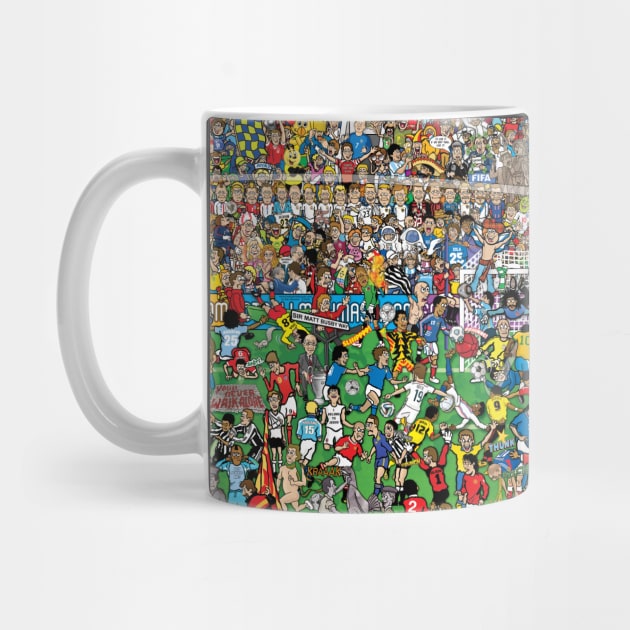 Football Mishmash by roundheadillustration